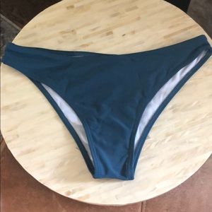 Romwe teal Bikini swim bottom S